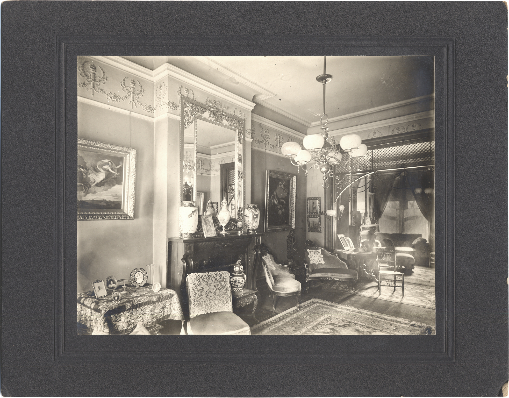 Interior of Richard Storrs Willis residence