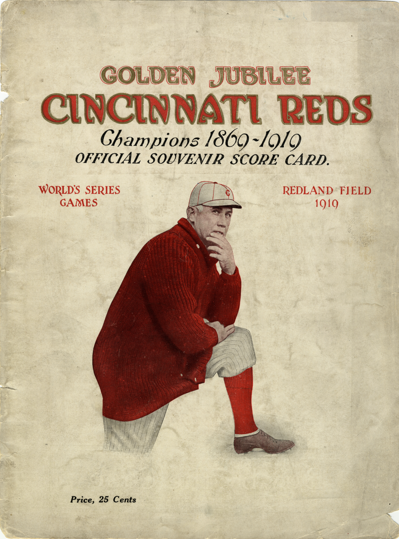 Lot Detail - 1919 CINCINNATI REDS NATIONAL LEAGUE CHAMPIONS DIE