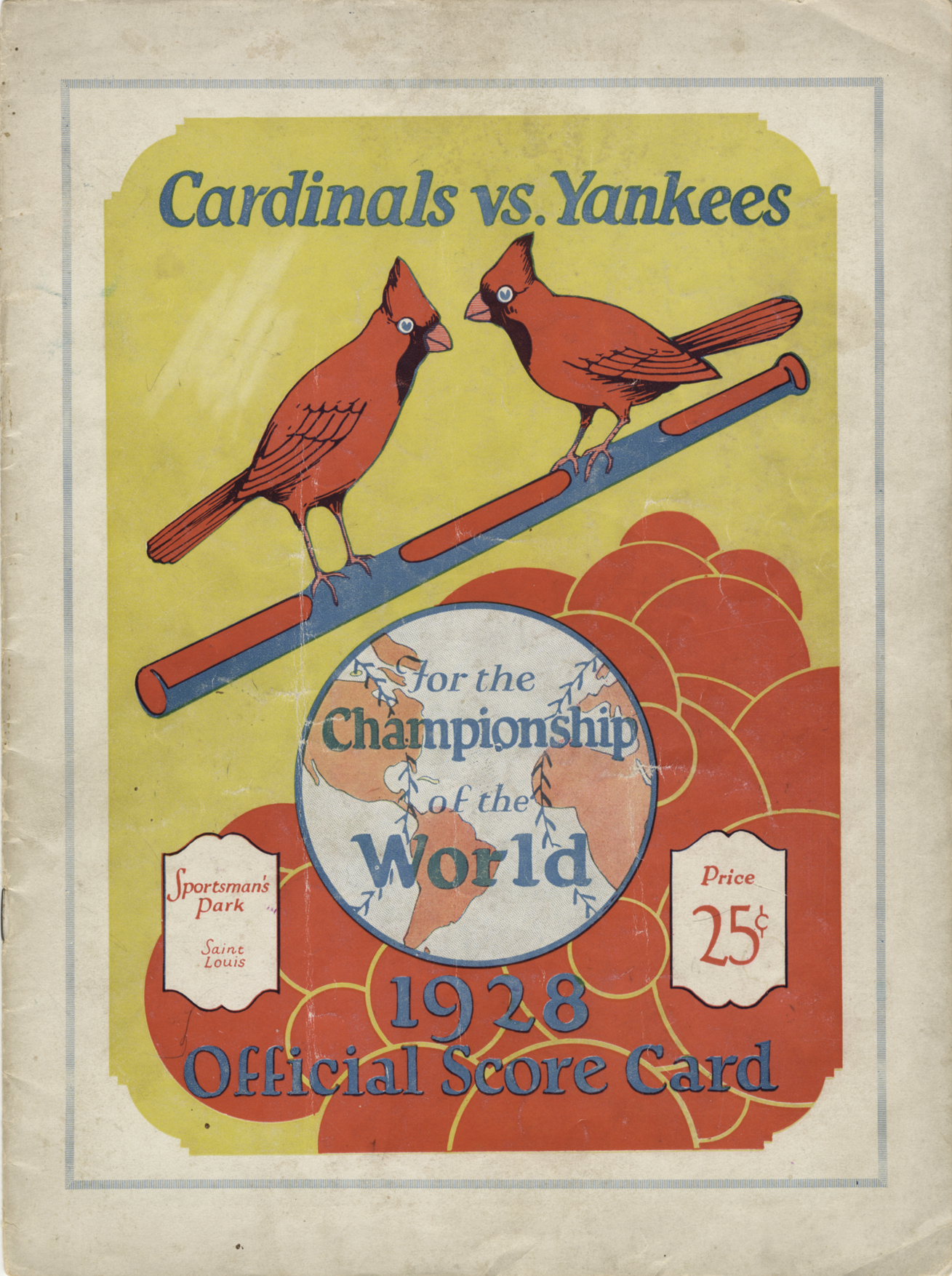 New York Yankees 1928 World Series - Mickey's Place