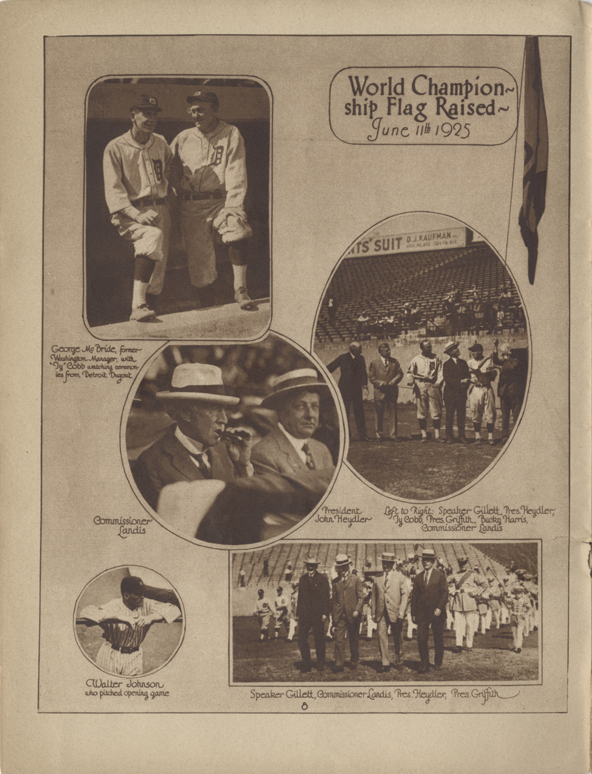 Washington Senators 1924 - Mickey's Place