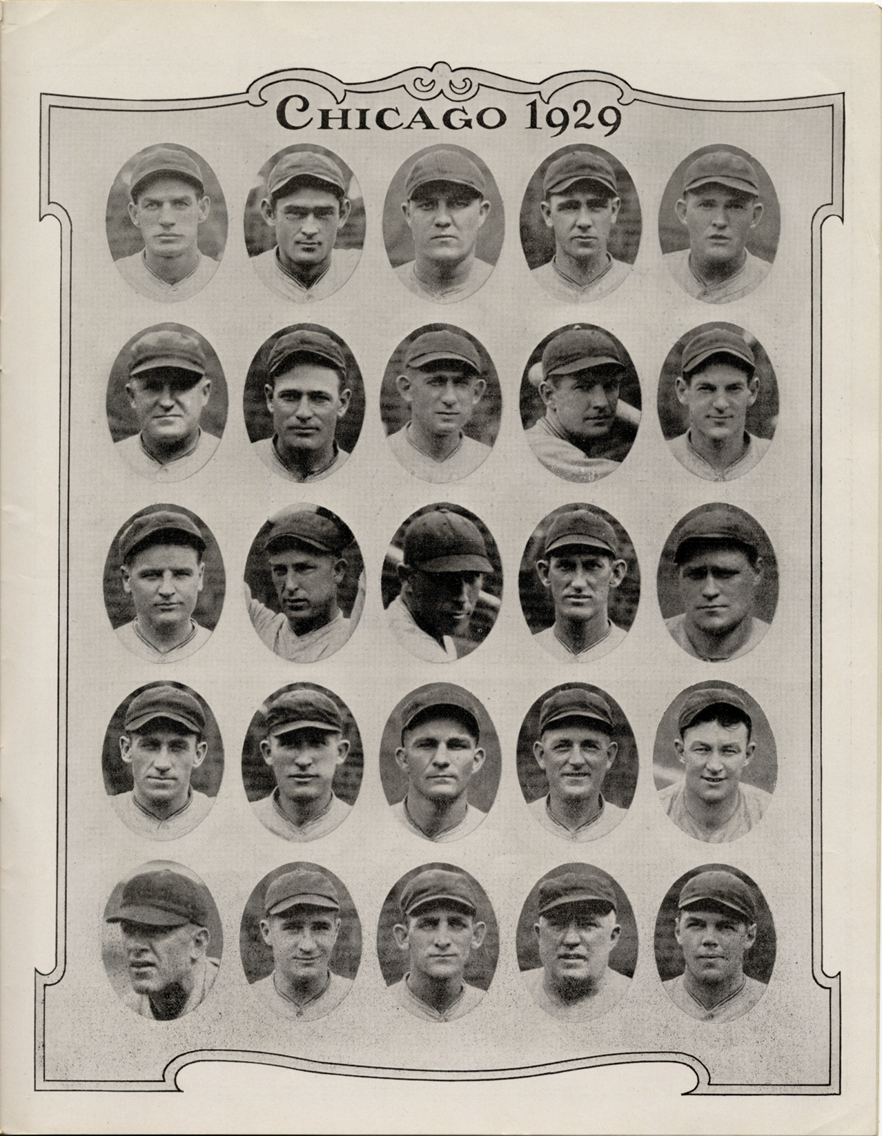 What's Unique About this 1929 Cubs' Team Photo??