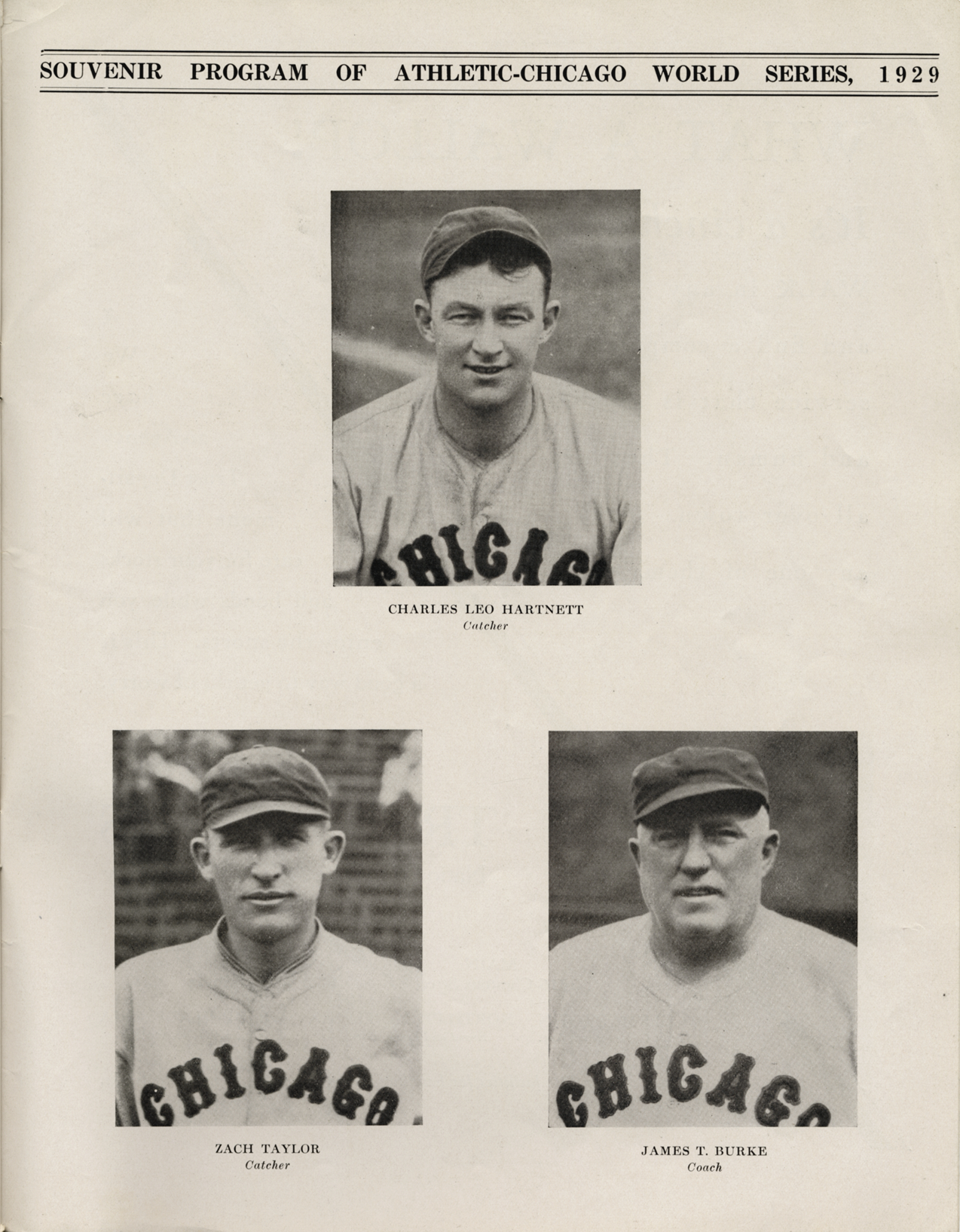 Team Profile: 1929 Chicago Cubs