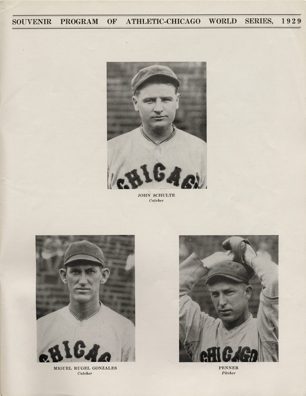 Sold at Auction: 1926 and 1927 World Series souvenir programs.