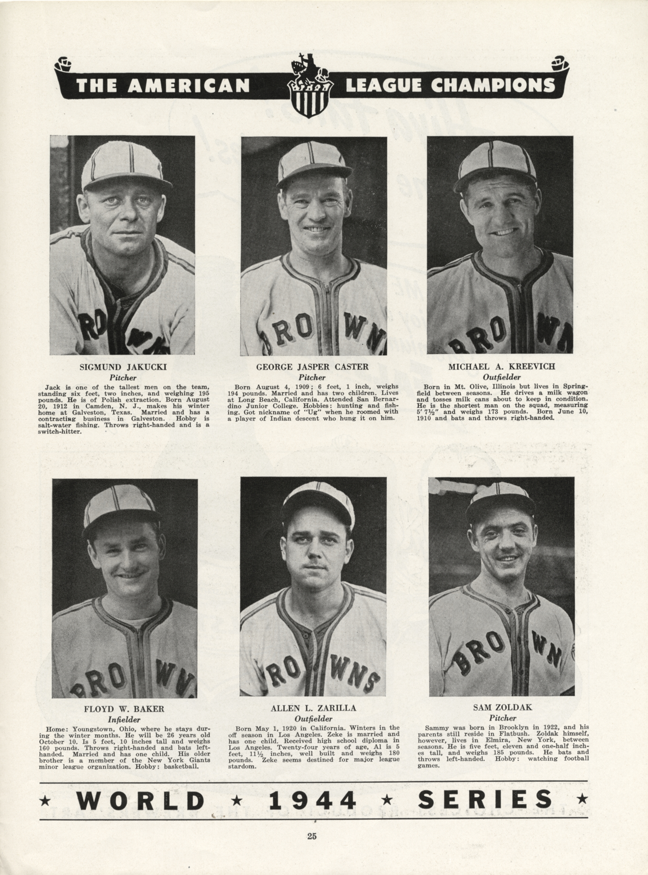 1944 World Series  Missouri Encyclopedia