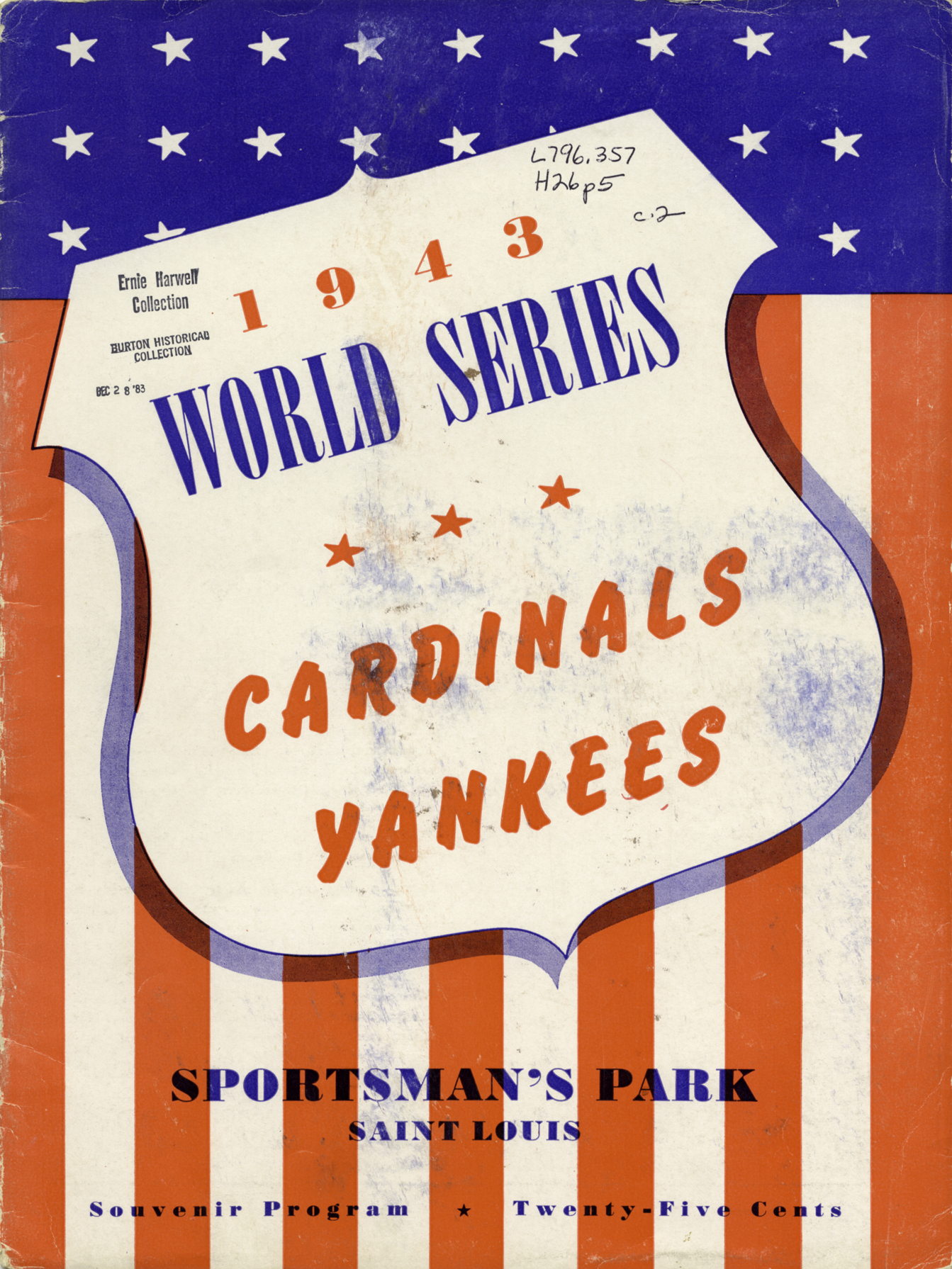 A Gallery of Boston Red Sox World Series Program Covers