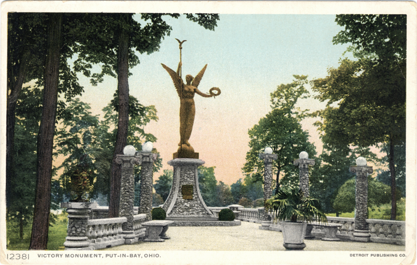 Victory monument at Put-in-Bay, Ohio