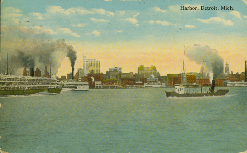 Detroit riverfront