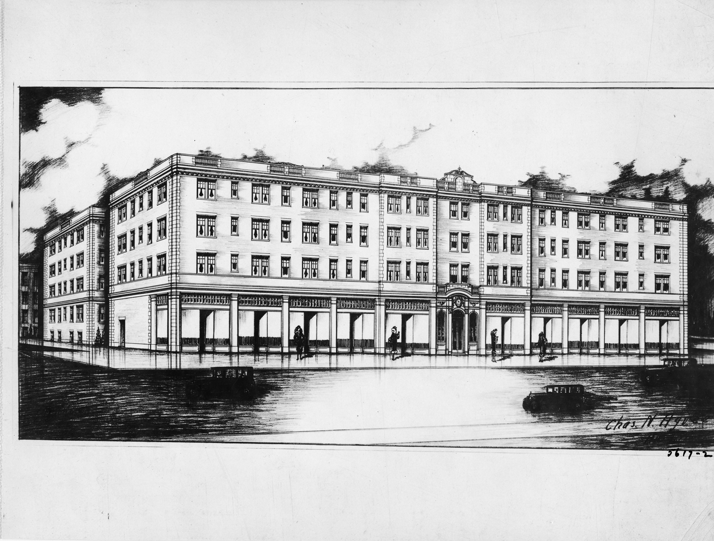 Barclay apartment building