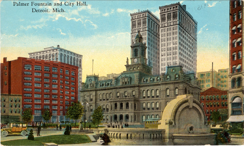City Hall and Palmer Fountain