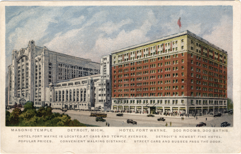 Masonic Temple and Hotel Fort Wayne