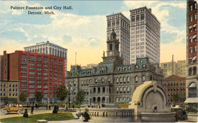 City Hall and Palmer Fountain