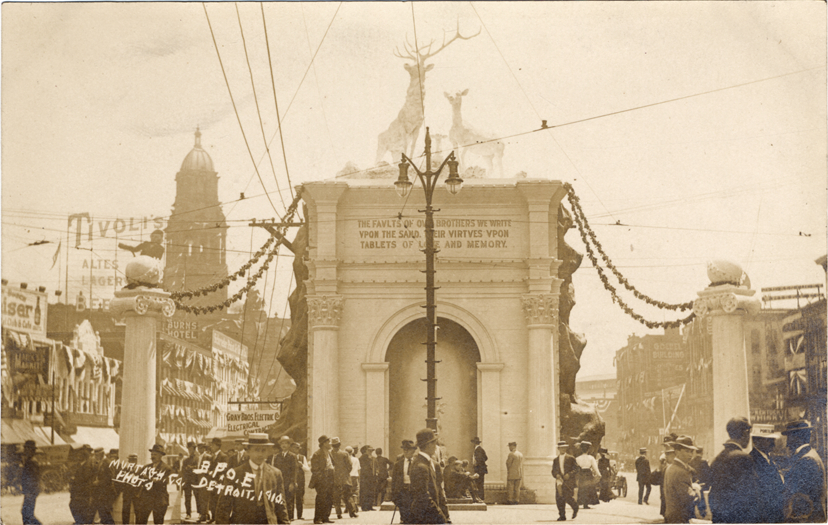 Elks convention arch