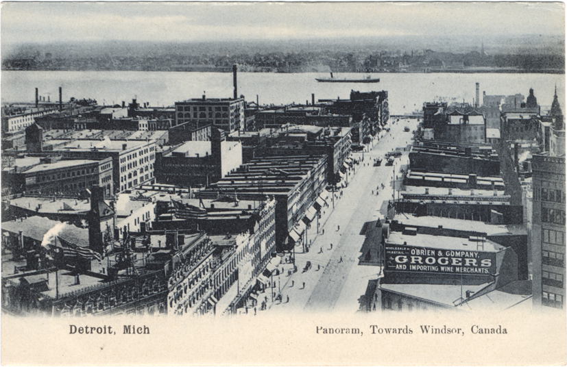 View of Detroit