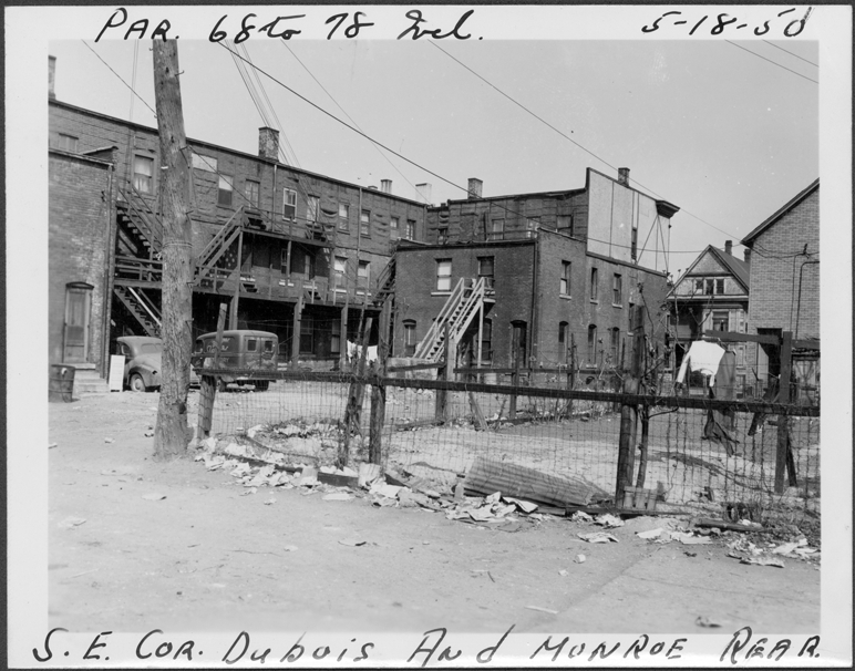 Building at 1030-1058 Dubois and 2208-2214 Monroe