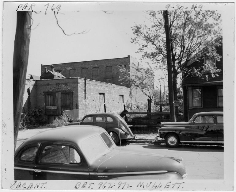 Vacant lot between 962 and 972 Mullett
