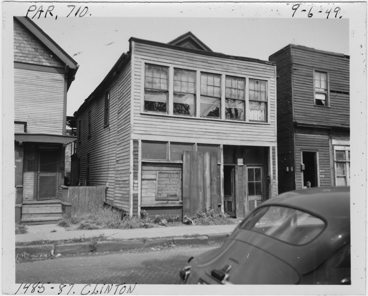 Hardy & Son building at 1485-1487 Clinton