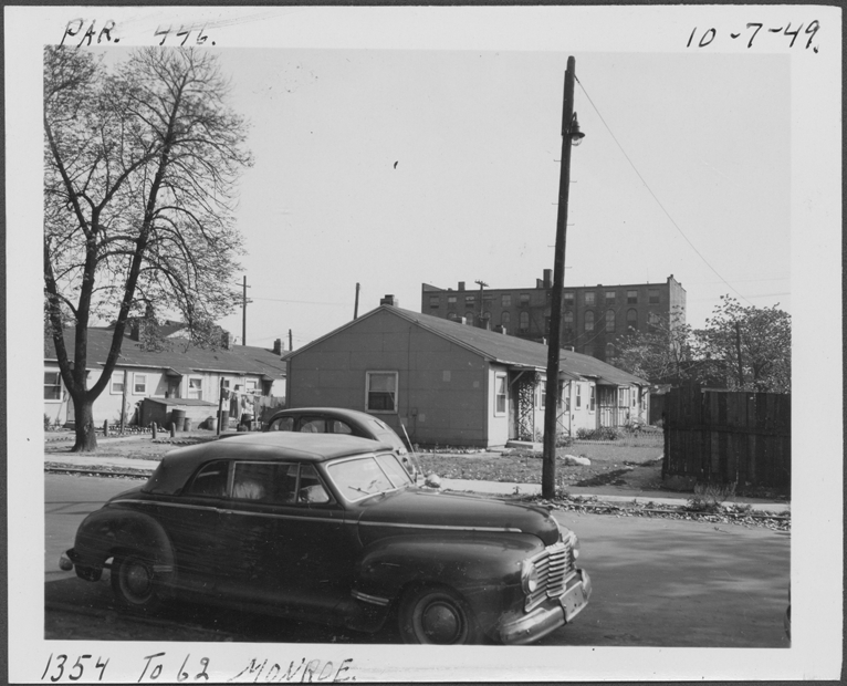 Row houses at 1354-1362 Monroe