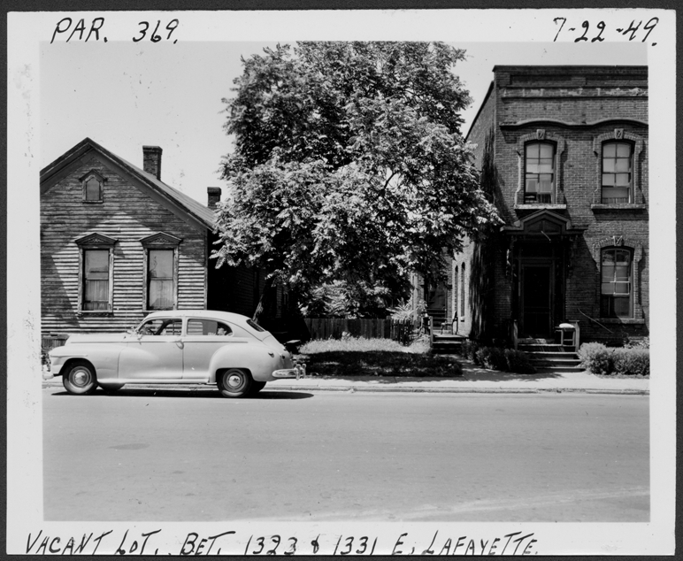 Vacant lot located between 1323 and 1331 E. Lafayette