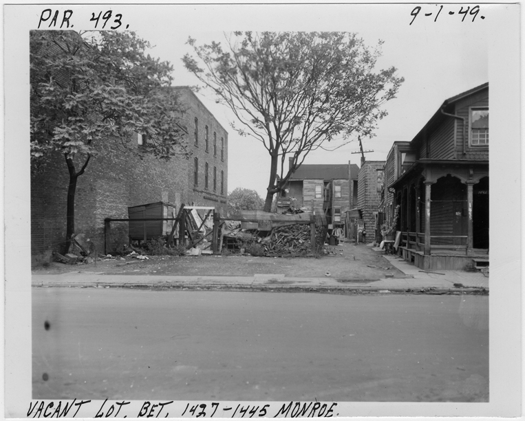 Vacant lot between 1427 and 1445 Monroe
