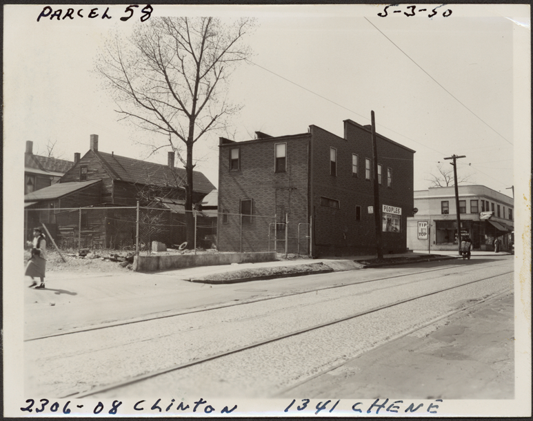 Building at 1341 Chene and 2306-2308 Clinton