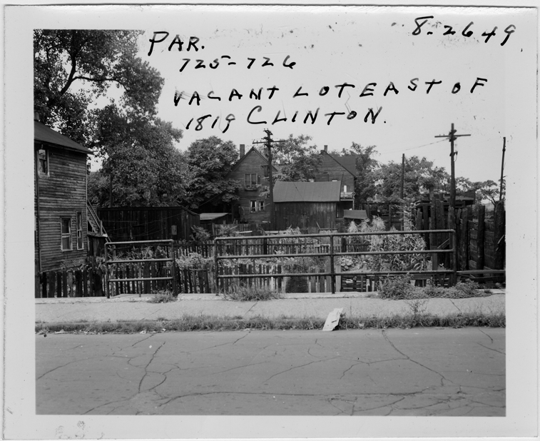 Vacant lot east of 1819 Clinton