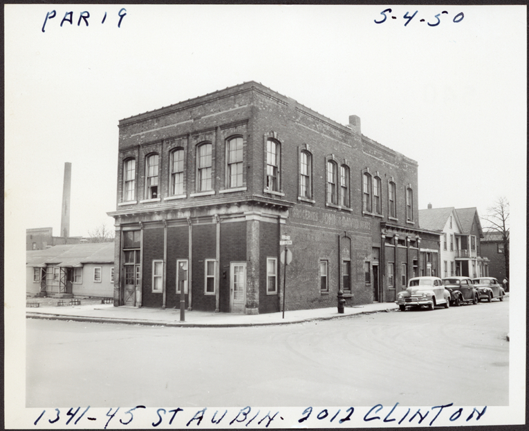 Building at 1341-1345 St. Aubin and 2012 Clinton