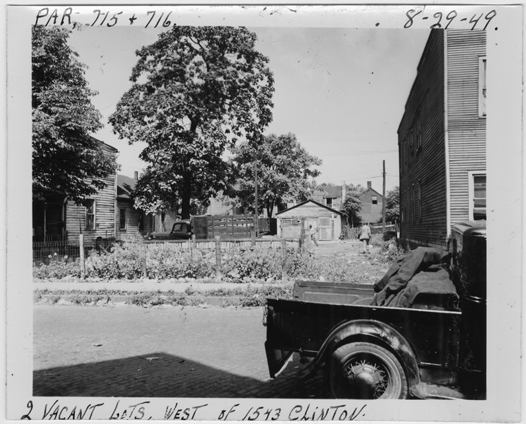Vacant lots west of 1543 Clinton