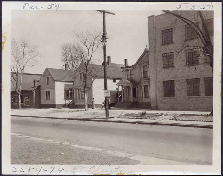 Houses at 2284, 2294 and 2298 Clinton