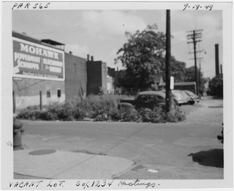 Vacant lot south of 1234 Hastings