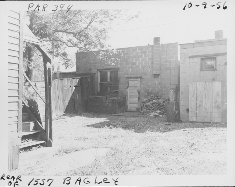 Building at rear of 1557 Bagley