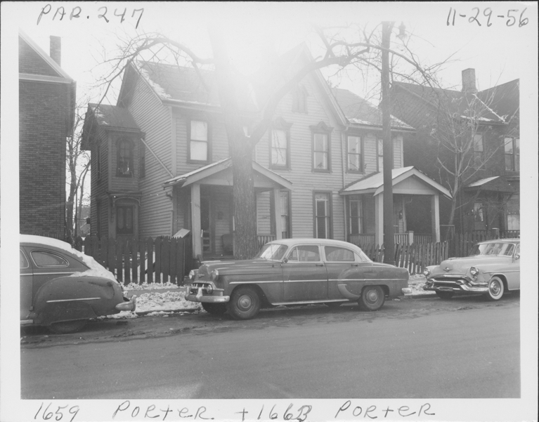 House at 1659 and 1663 Porter