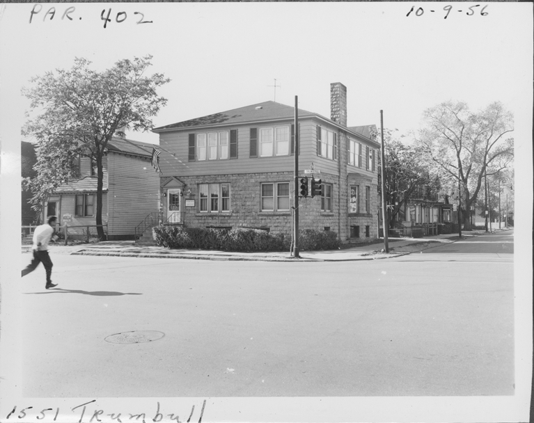 House and medical office at 1551 Trumbull