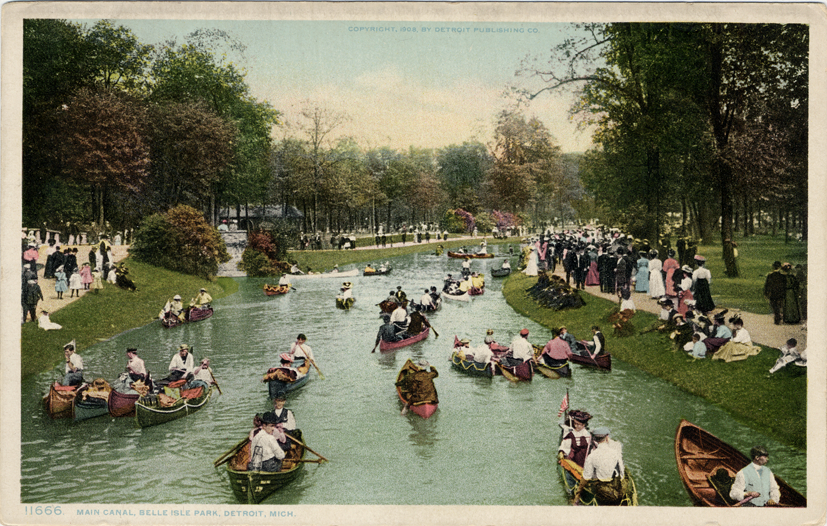 Canal on Belle Isle