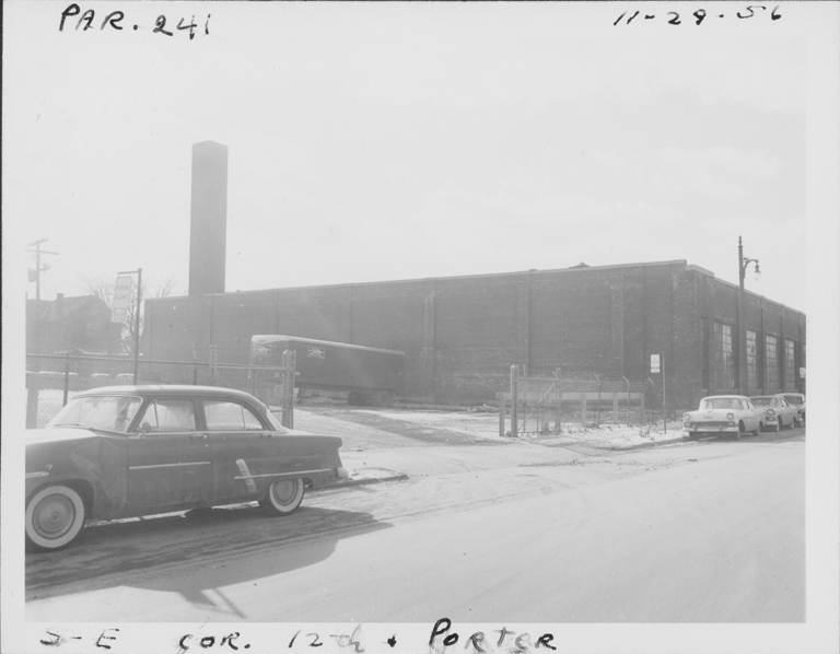 Southeast corner of 12th Street and Porter