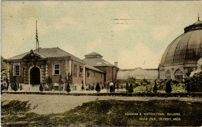 Aquarium and Horticultural Building on Belle Isle