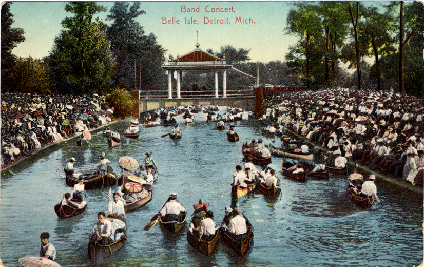 Band concert at Belle Isle