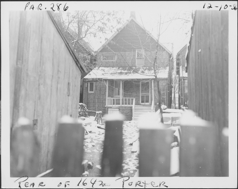 House at 1642 Porter