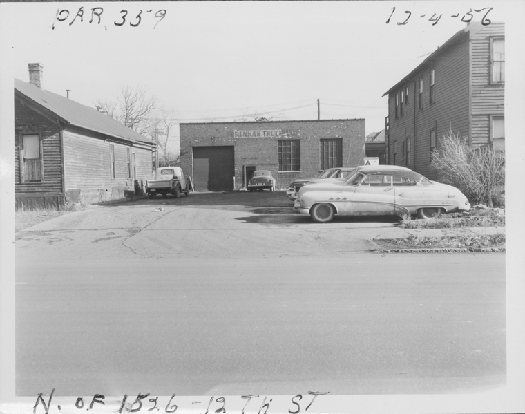 Building north of 1526 12th Street