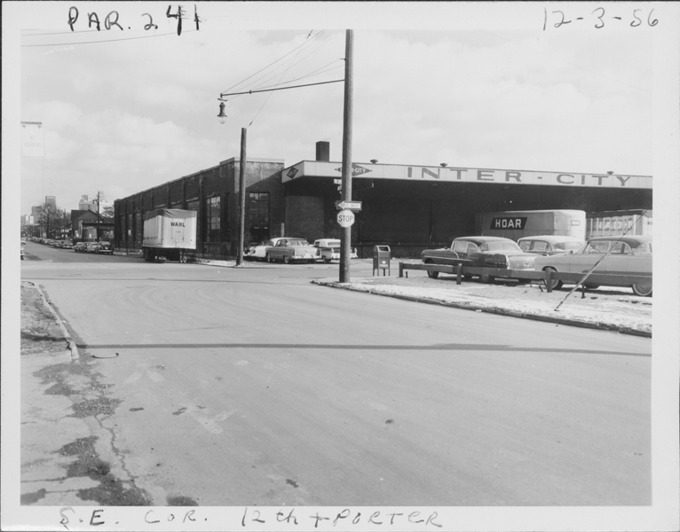 Southeast corner of 12th Street and Porter