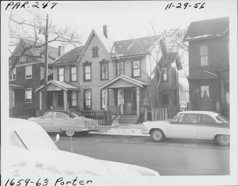 House at 1659 and 1663 Porter