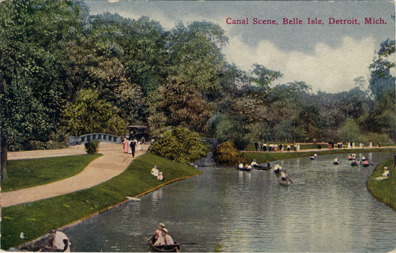Canal on Belle Isle