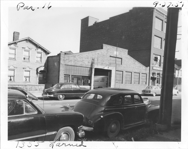 Commercial building at 1355 E. Larned