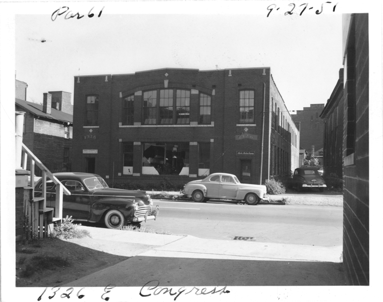 Commercial building at 1326 E. Congress