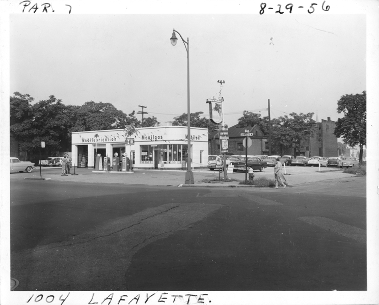 Gas station at 1004 Lafayette