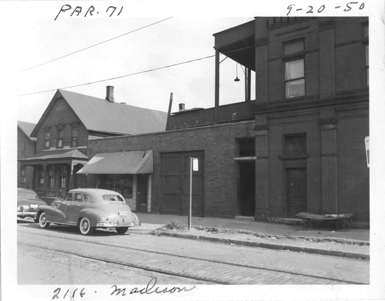 Commercial building at 2116 Madison