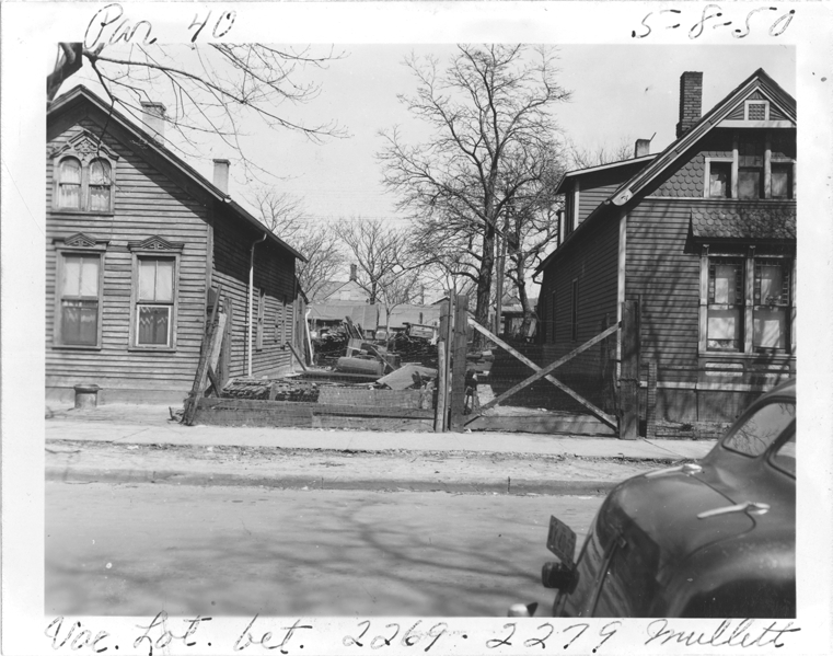 Vacant lot between 2269 and 2279 Mullett