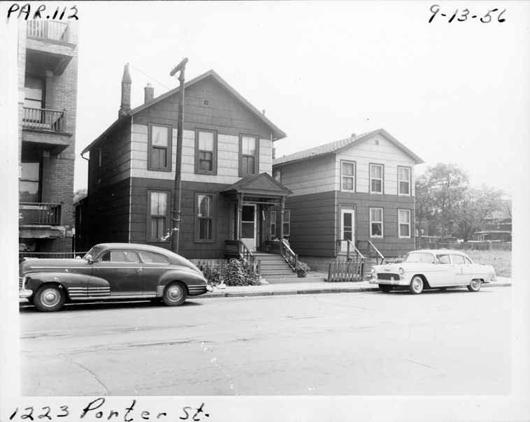 Houses at 1223 and 1229 Porter
