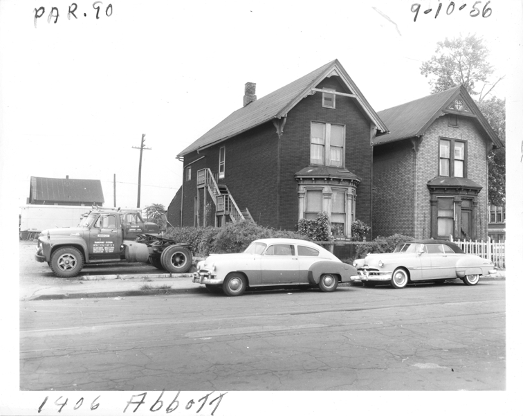 Houses at 1406 and 1400 Abbott