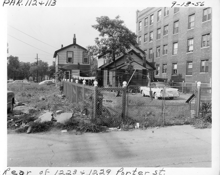 Houses at 1223 and 1229 Porter