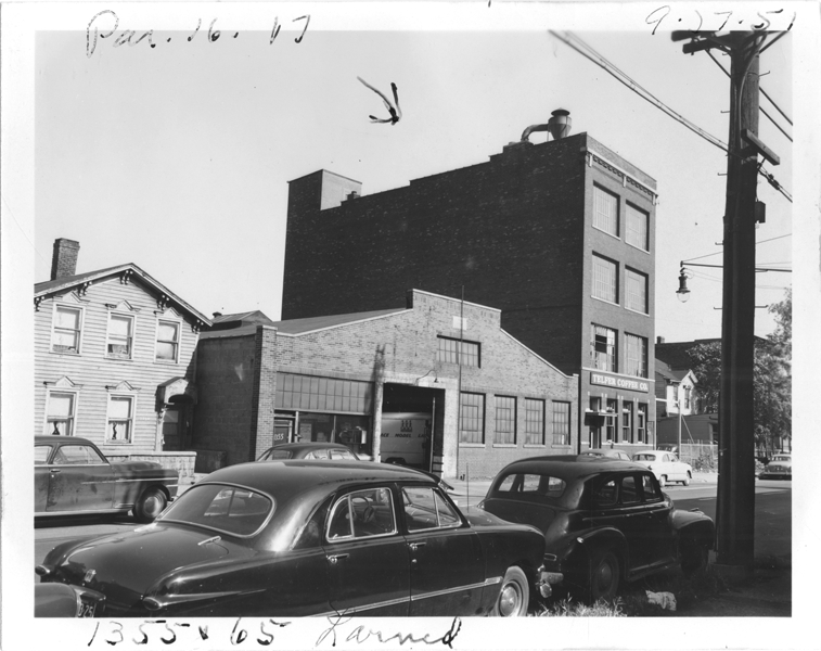 Commercial buildings at 1355 and 1365 E. Larned